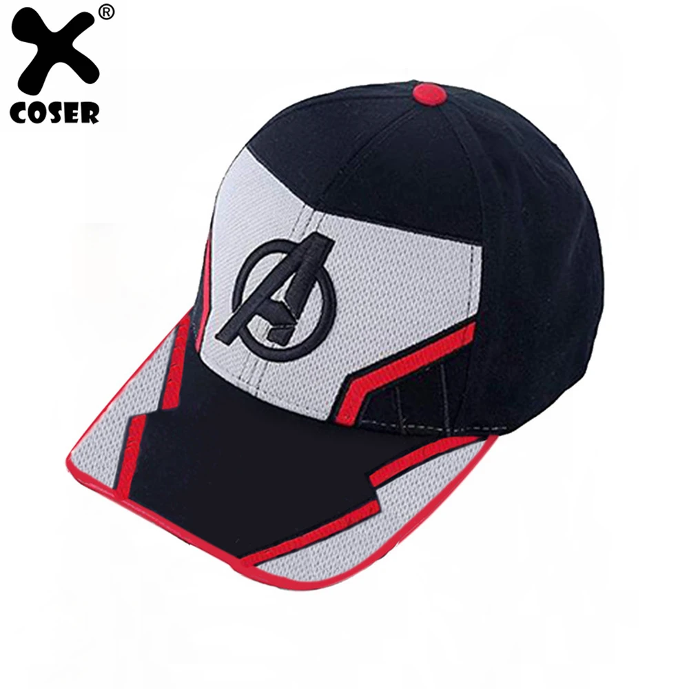 Кепка XCOSER Quantum Realm удобная хлопковая бейсболка Капитан Америка регулируемая