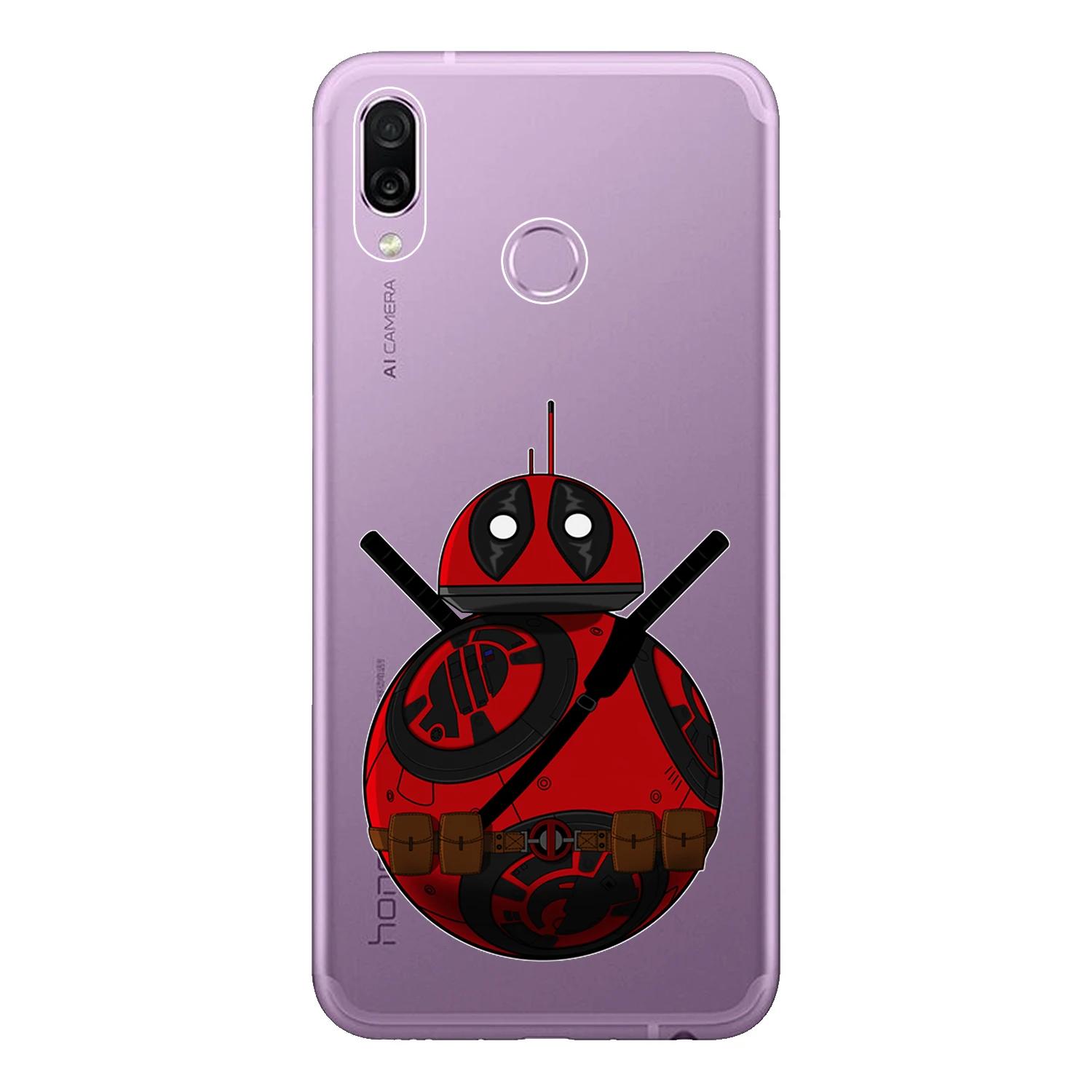 Чехол для Huawei Honor Play чехол 6 3 дюйма Мягкий ТПУ силиконовый COR-AL00 Fundas BB-8 Звездные