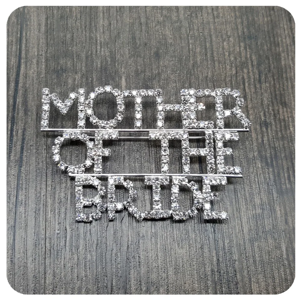 Хрустальная Свадебная тематическая бижутерия подарок Мать Невесты брошь