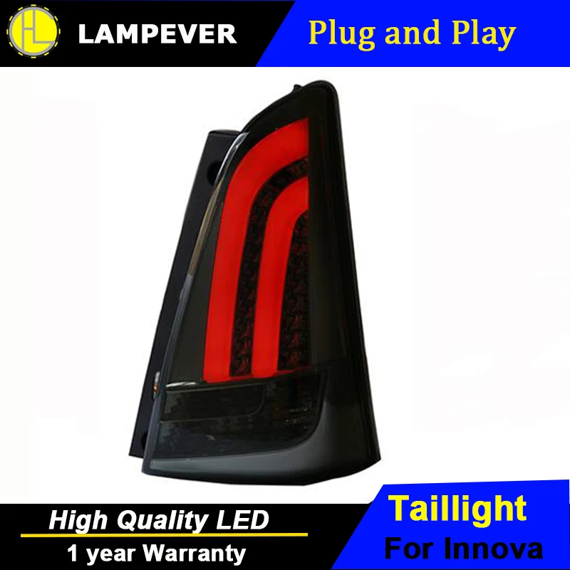 Lampever для укладки заднего фонаря Toyota Innova хвост свет светодиодные задние фонари LED