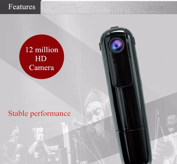 Мини камера C8 с поддержкой IDV TF карта запись HD 1080P/720P 30fps угол обзора 170 градусов 8