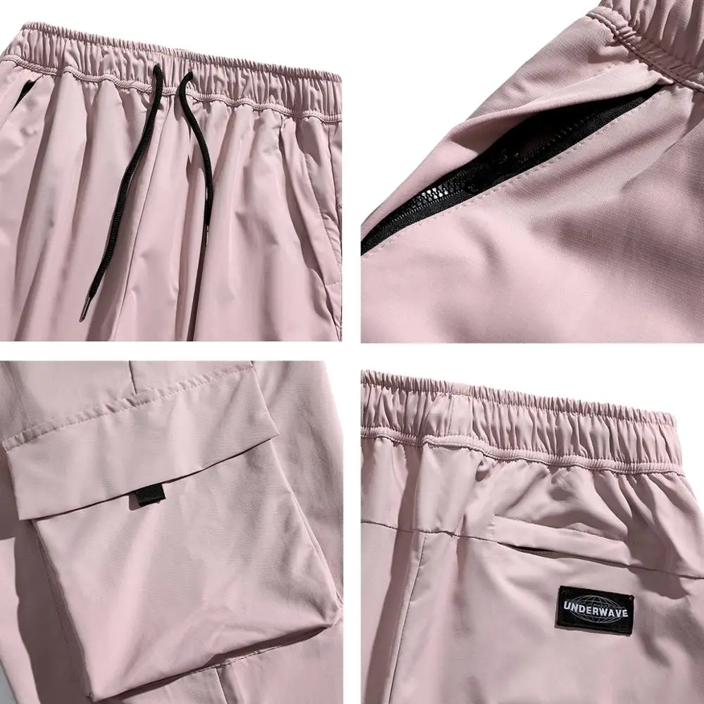 Japanese harajuku joggers hiking pants men streetwear cargo korean style trousers hip hop pantalones kpop harem | Мужская одежда