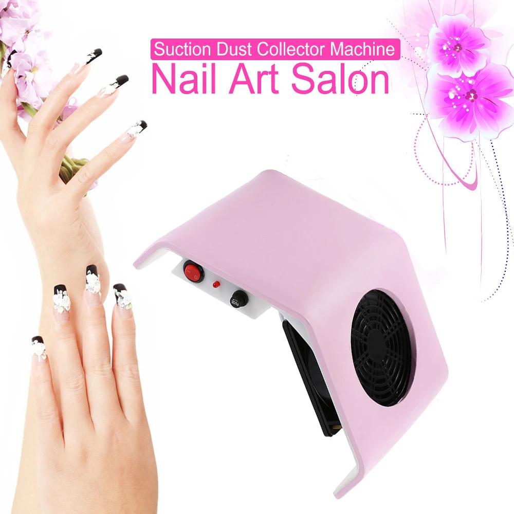 Пылесос для маникюра Профессиональный пылеуловитель ногтей Дизайн салон Сделай