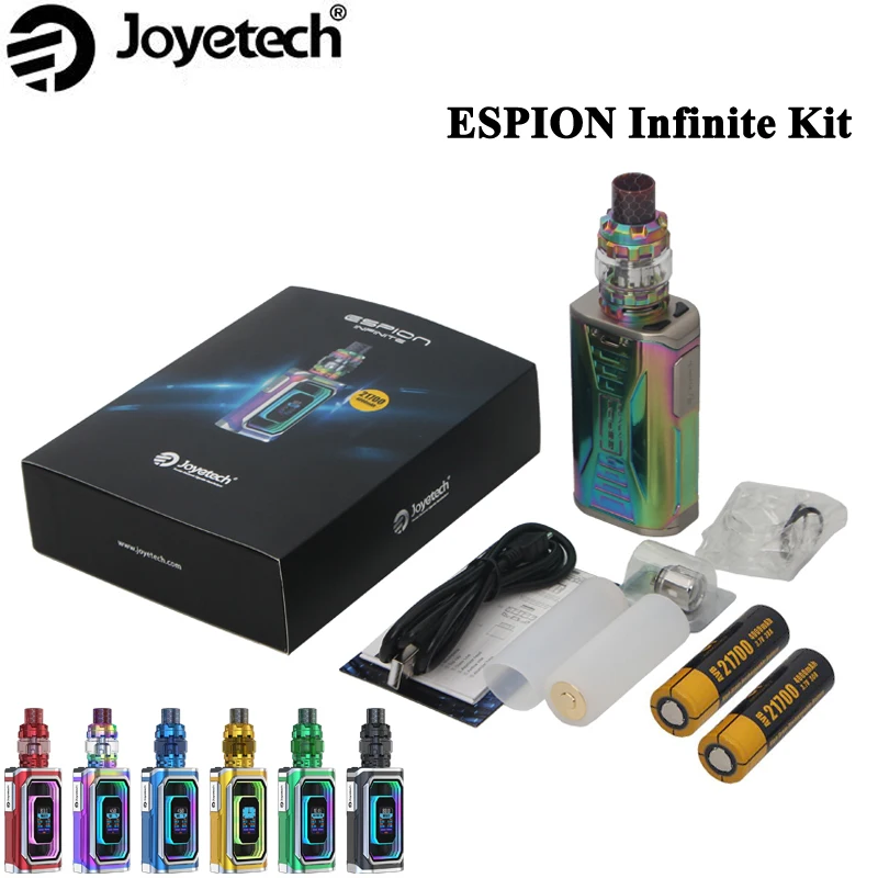 Оригинальный Joyetech Espion Infinite Kit 230 Вт коробка мод электронные сигареты Vape 5 мл ProCore