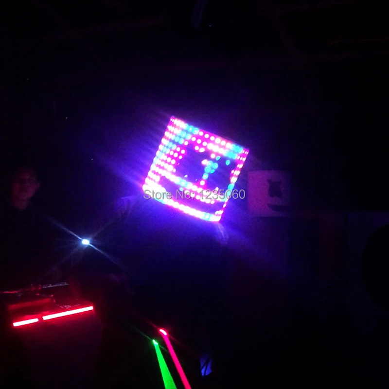 WYY шлем диджея бальных танцев RGB светильник костюмы бар сцена шоу носит робот
