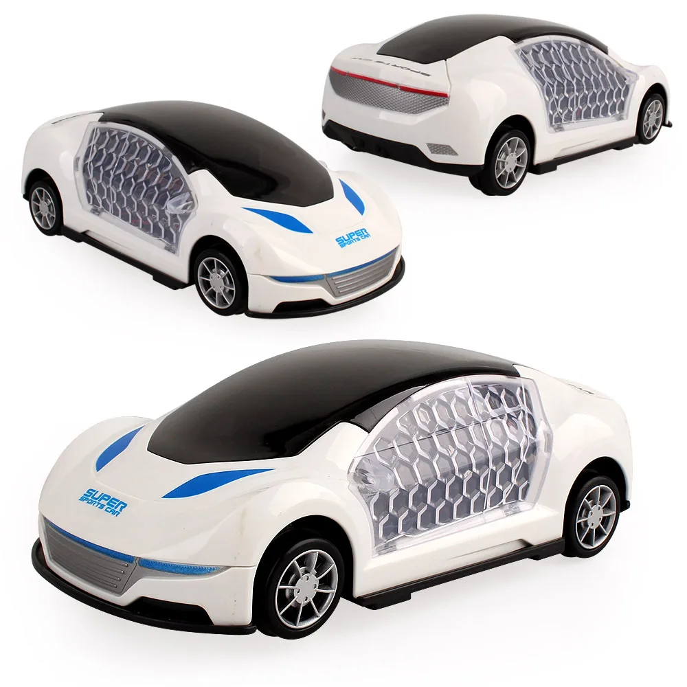 Новый продукт продажи Музыка Свет автомобиля детей 3D Прохладный с колесиком