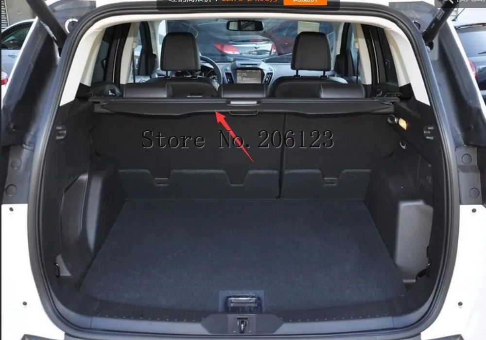 Задняя Крышка багажника для багажника, защитная полка для Ford kuga/Escape 2013, автомобильные аксессуары