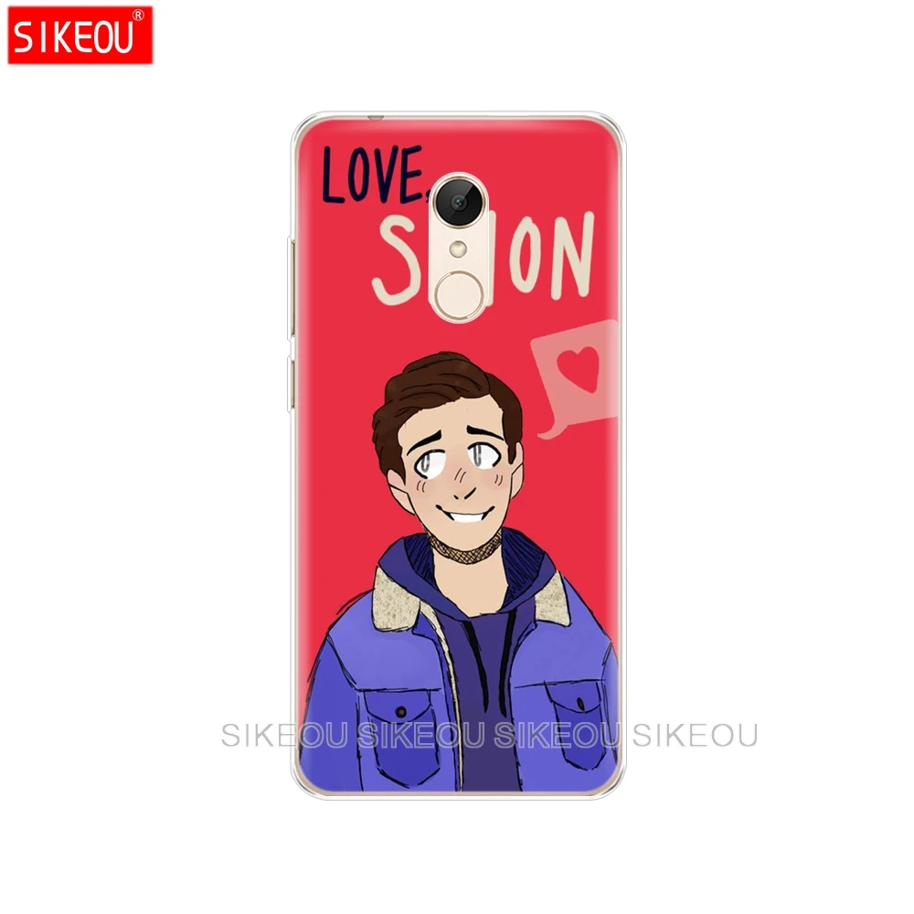 Silicone Cover phone Case for Xiaomi redmi 5 4 1 1s 2 3 3s pro PLUS note 4X 4A 5A Love Simon |