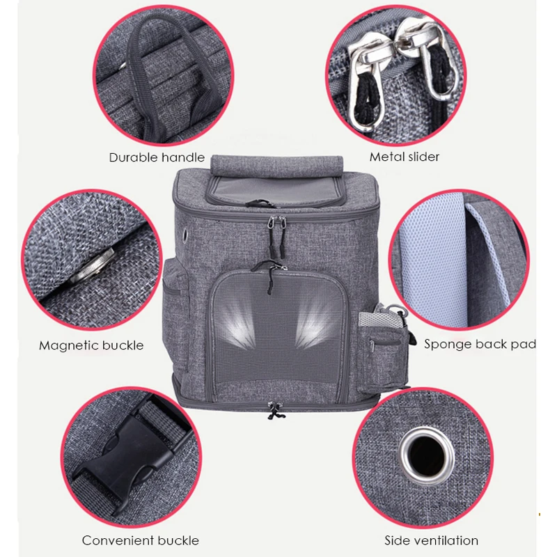 DannyKarl переносная сумка для домашних животных сумки переноса собак черная