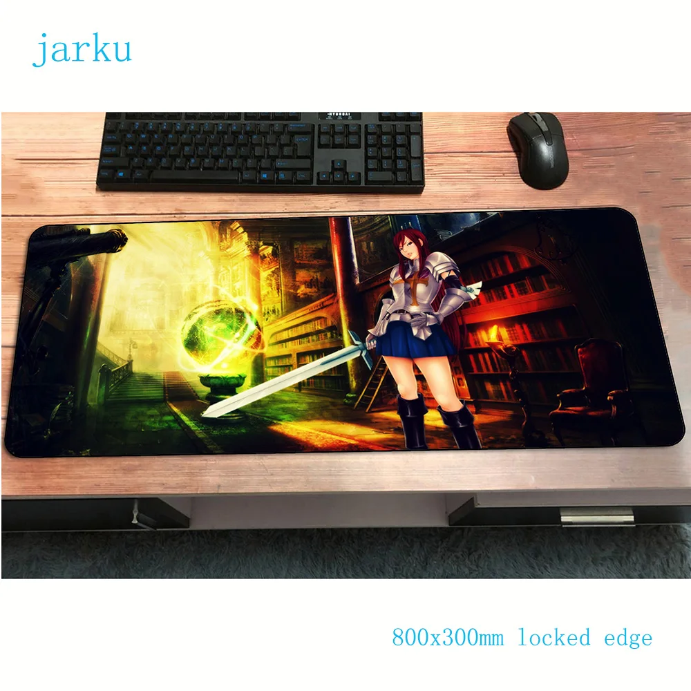 Сказочный Хвост коврик для мыши геймер эргономичный 800x300x2 мм notbook коврик для мыши игровой коврик для мыши большая подставка для ноутбука стол для компьютера коврик для мыши