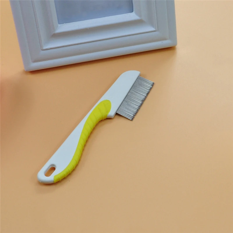 Щетка для удаления шерсти домашних животных Расческа с мелкими зубцами из