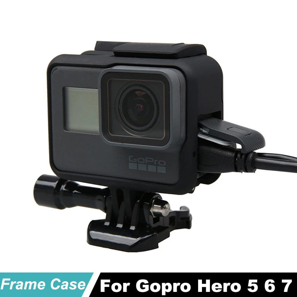 

Hero 7 hero 6 Hero 5 защитный чехол с рамкой для GoPro Hero 5 black Go pro hero 7 hero 6 5 Аксессуары для спортивной камеры