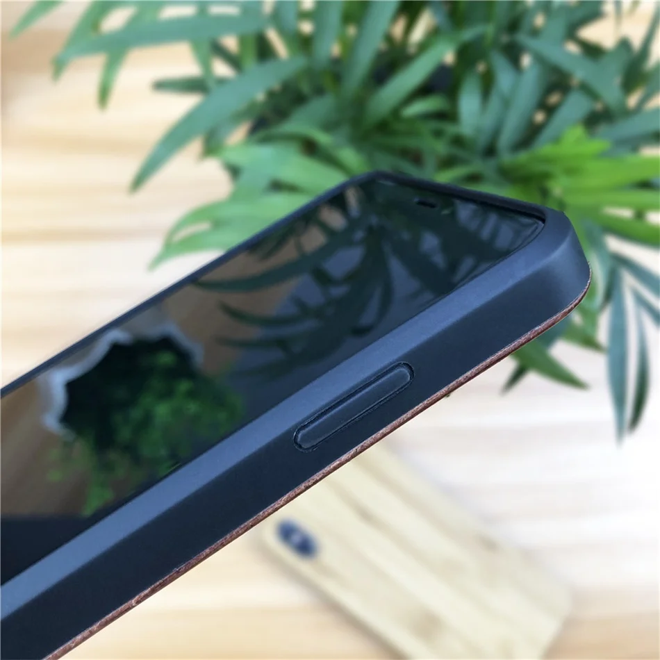 Чехол для телефона iPhone 8 7 6S 6 Plus 5 5S SE роскошный НАСТОЯЩИЙ ДЕРЕВЯННЫЙ силиконовый край плотный чехол для iPhone XS Max XR X 11 Pro максимальный чехол