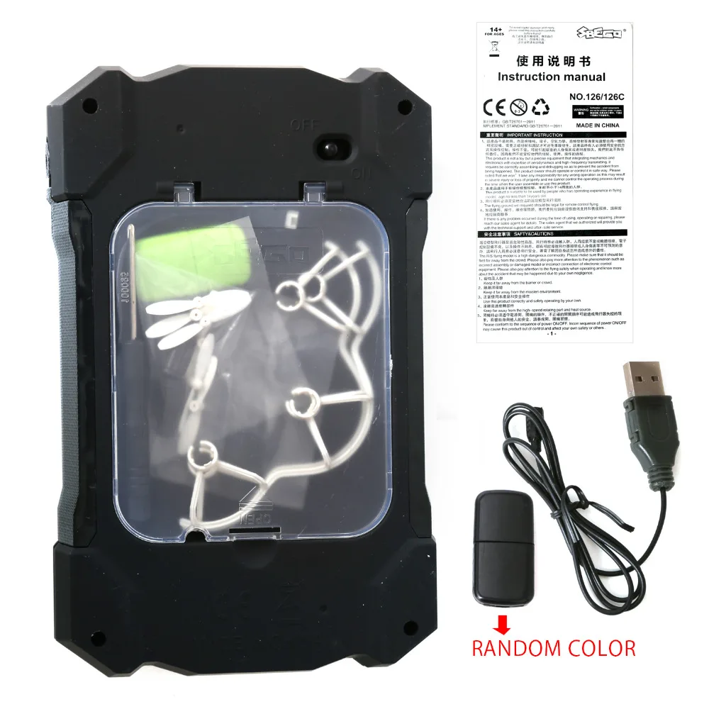 Складной Квадрокоптер FPV 2 4 ГГц с дистанционным управлением Wi Fi|Радиоуправляемые