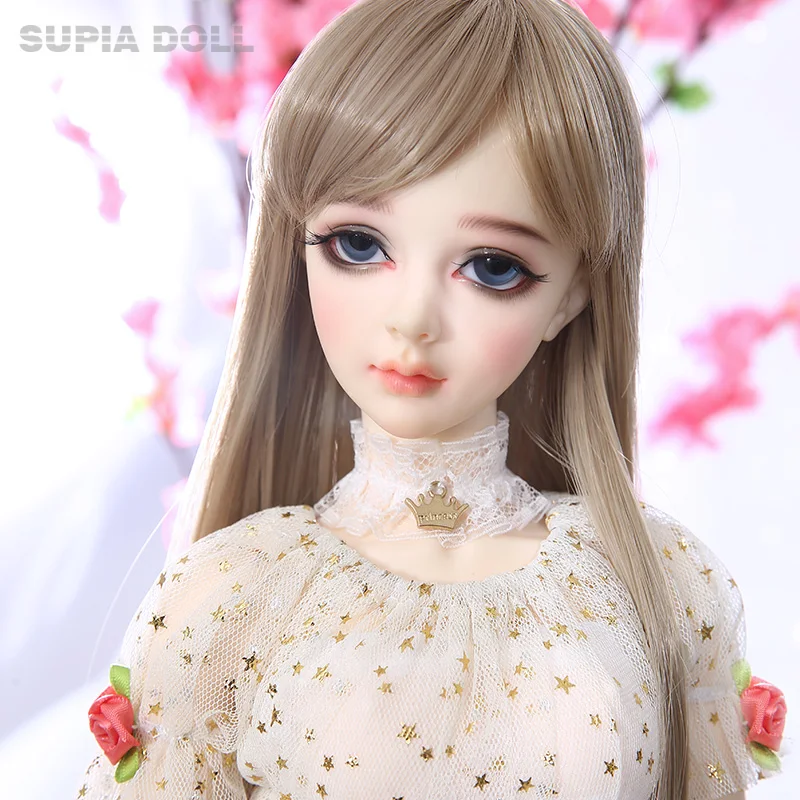 BJD SD куклы Supia Lina девушка 1/3 Смола Firgures Fullset Сказочная страна Dollmore Littlemonica Supergem с опциональными эльфийскими ушами