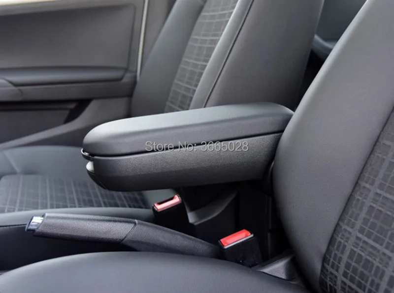 Подлокотники Vtear для Volkswagen VW Polo кожаный чехол хранения аксессуар интерьера