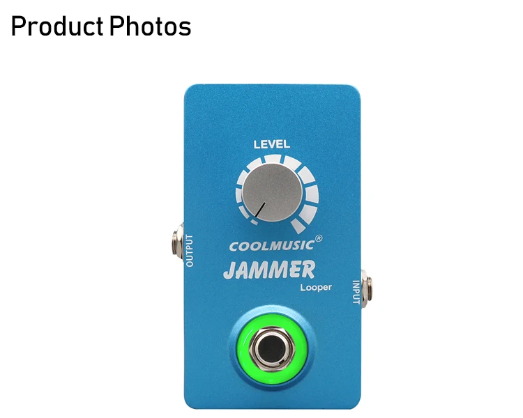 Coolmusic 10 минут неограниченная запись Looper гитарные педаль эффектов бас-педаль