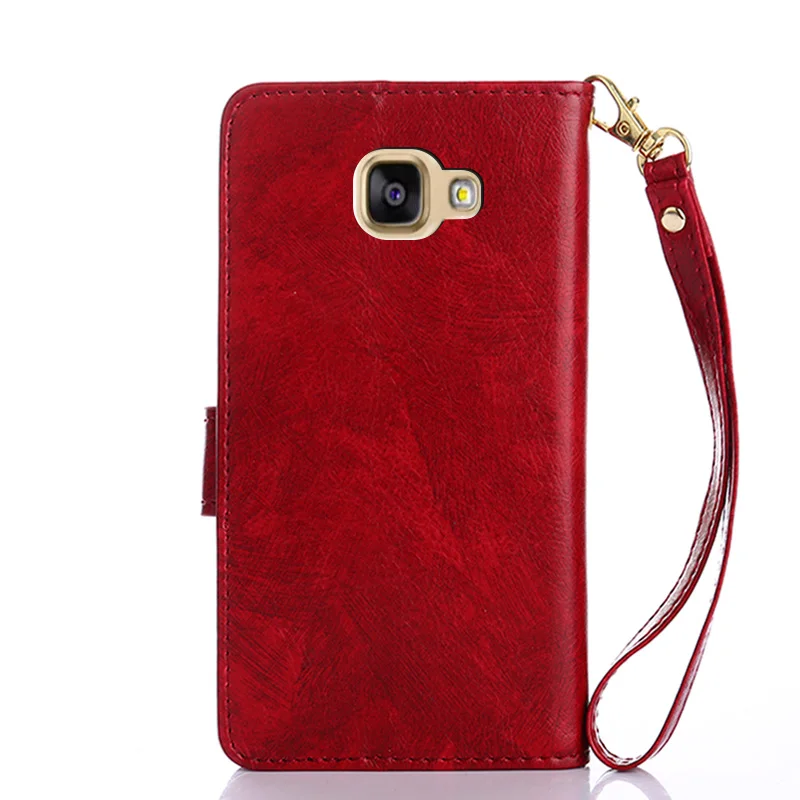 Luxury Wallet Case For Samsung Galaxy A7 2018 2017 2016 2015 A720 A710 A700 Cover Flip Leather Phone Mobile case | Мобильные