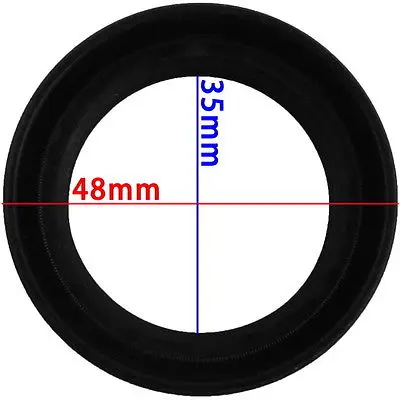 

Front Fork Oil Seals 35x48x11 For Kawasaki KX80 KE175 EX250 F11 F81 MX250 KE250