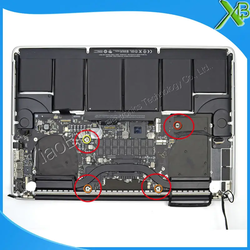1 комплект Совершенно новая Логическая плата для MacBook Pro Retina A1398|screw cover|screw handscrew angle