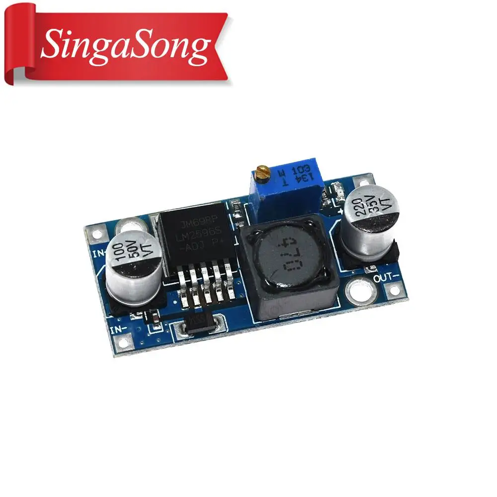 LM2596s DC-DC понижающий источника питания модуль 3A Регулируемый LM2596 регулятор