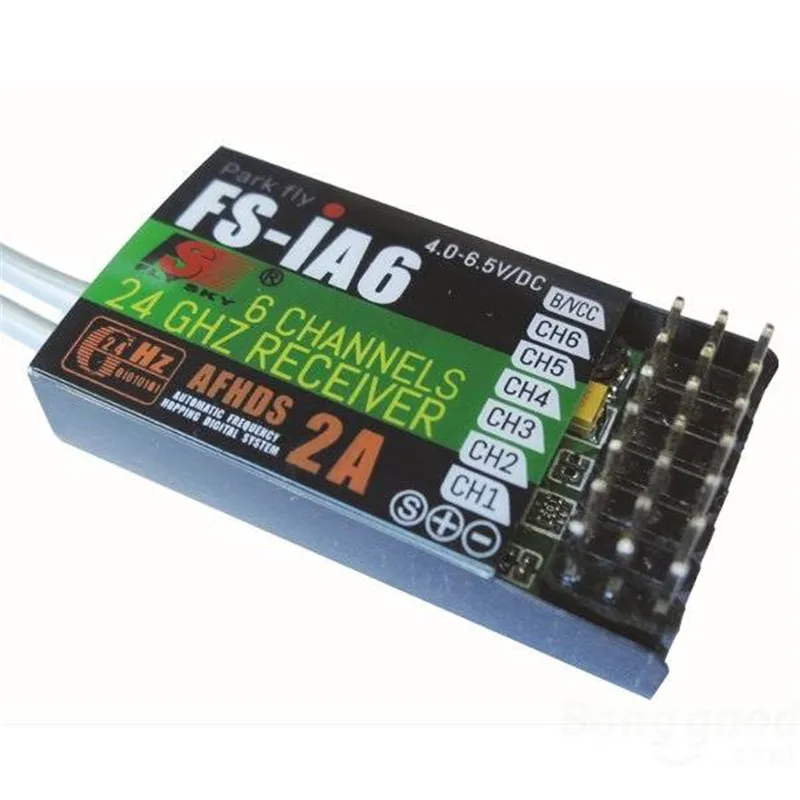FlySky FS iA6 2 4G 6CH AFHDS приемник для i10 Transmitter GT2E GT2F GT2G передатчик модели RC|flysky fs-ia6|flysky