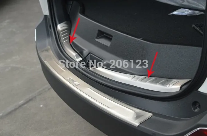 Высокое качество нержавеющей стали внутренняя Задний бампер Протектор