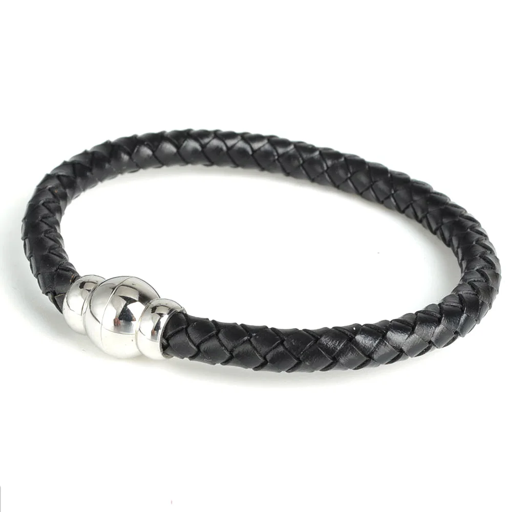 2019 Handmade Genuine Leather Weaved Man Bracelets Casual Sporty Bicycle Motorcycle Delicate Cool Bracelet Men Jewelry pulsera | Украшения