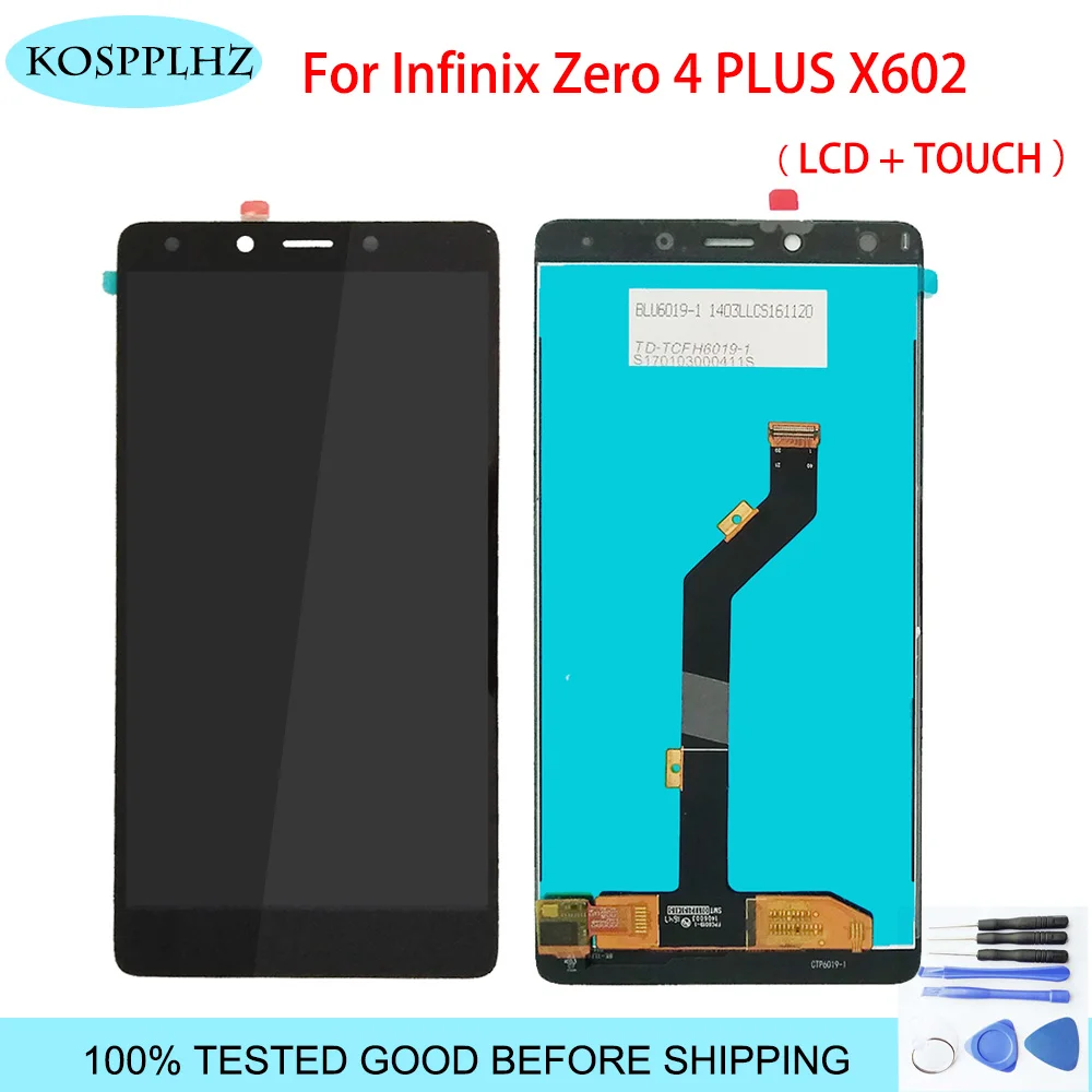 KOSPPLHZ для Infinix zero 4 plus X602 ЖК дисплей с сенсорным экраном дигитайзер полная сборка