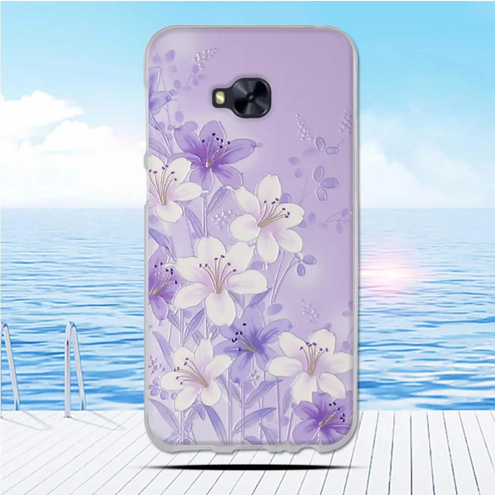 Soft TPU Cases for Asus ZenFone 4 Selfie Pro ZD552KL 5.5&quot Case Painted Silicone Phone Back Protective | Мобильные телефоны и