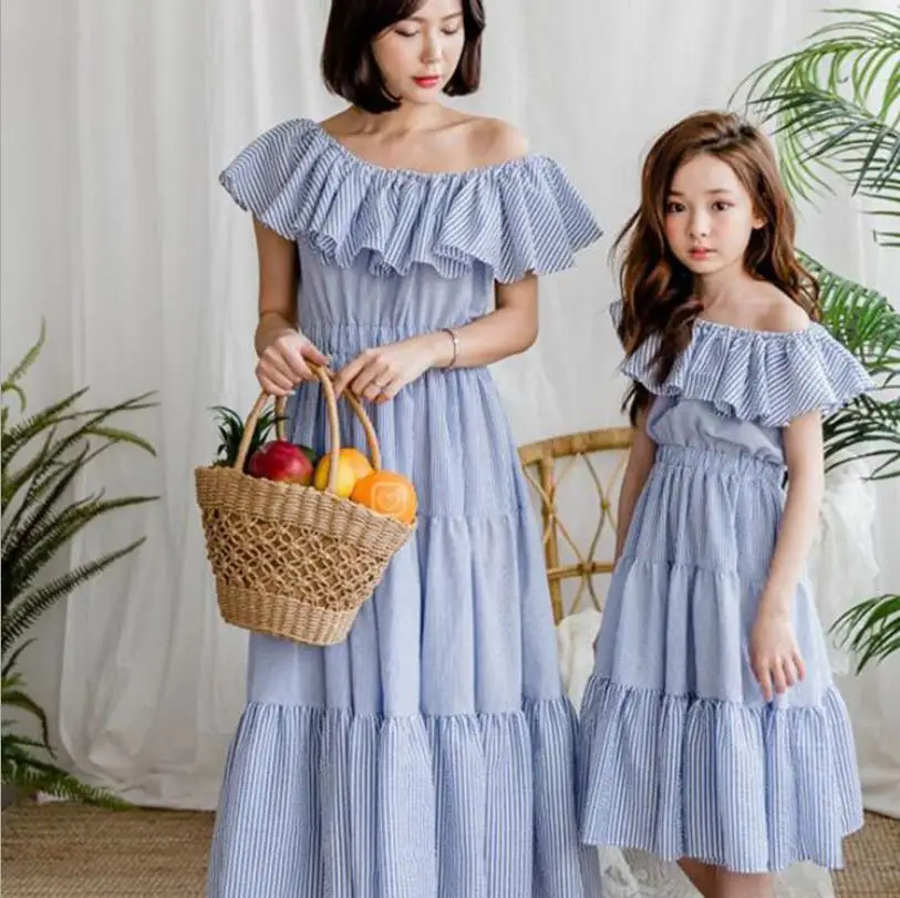 Летнее Детское платье хлопковый сарафан принцессы для девочек пляжное макси в