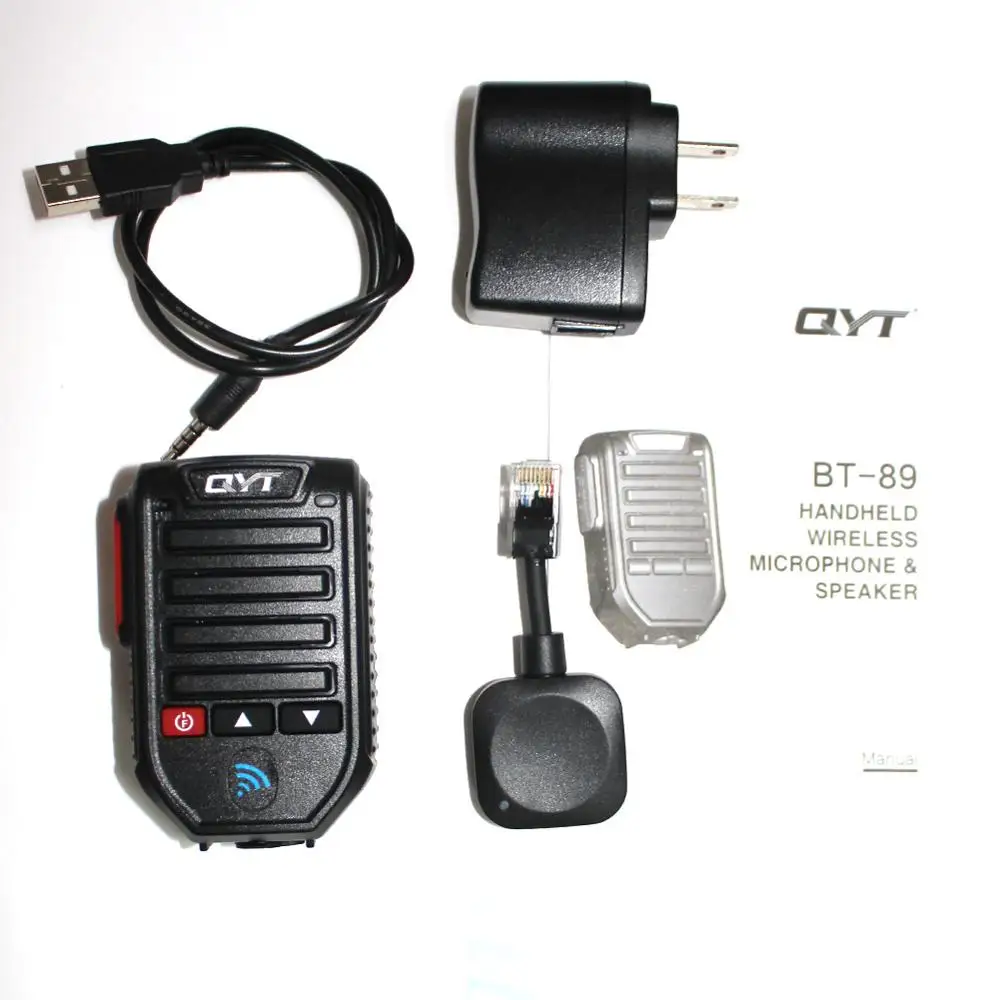 Беспроводная bluetooth-микрофон QYT BT89 диапазон приема 10 м | Мобильные телефоны и