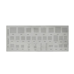 Универсальные трафареты BGA 33 в 1 для трафарета BGA переработки