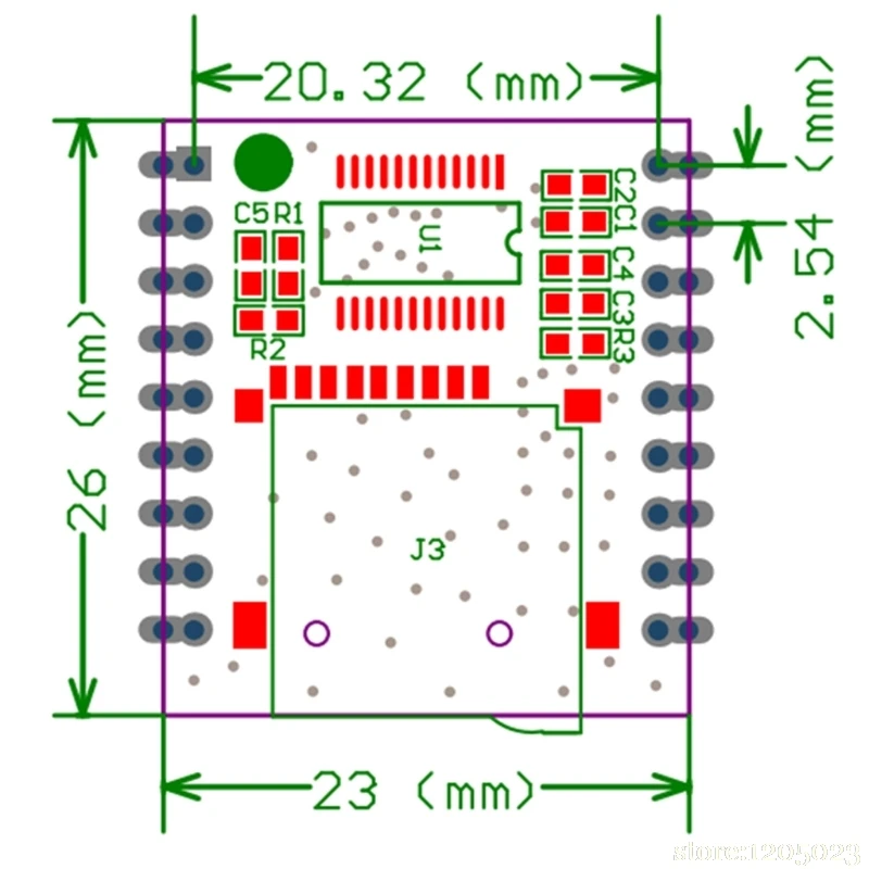 XY V17B голосовой модуль последовательного управления MCU IO контроль SD/TF карта MP3