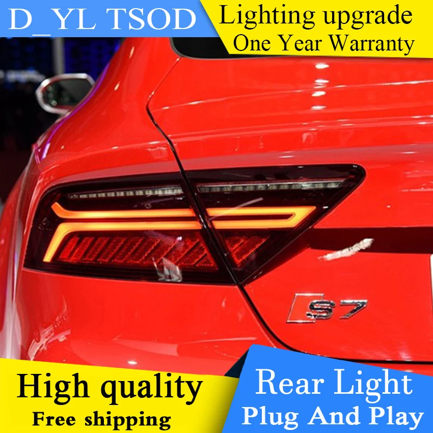 Автомобильный Стайлинг DY_L для AUDI A7 светодиодный задний фонарь 2011 2012 2013 2014 2015