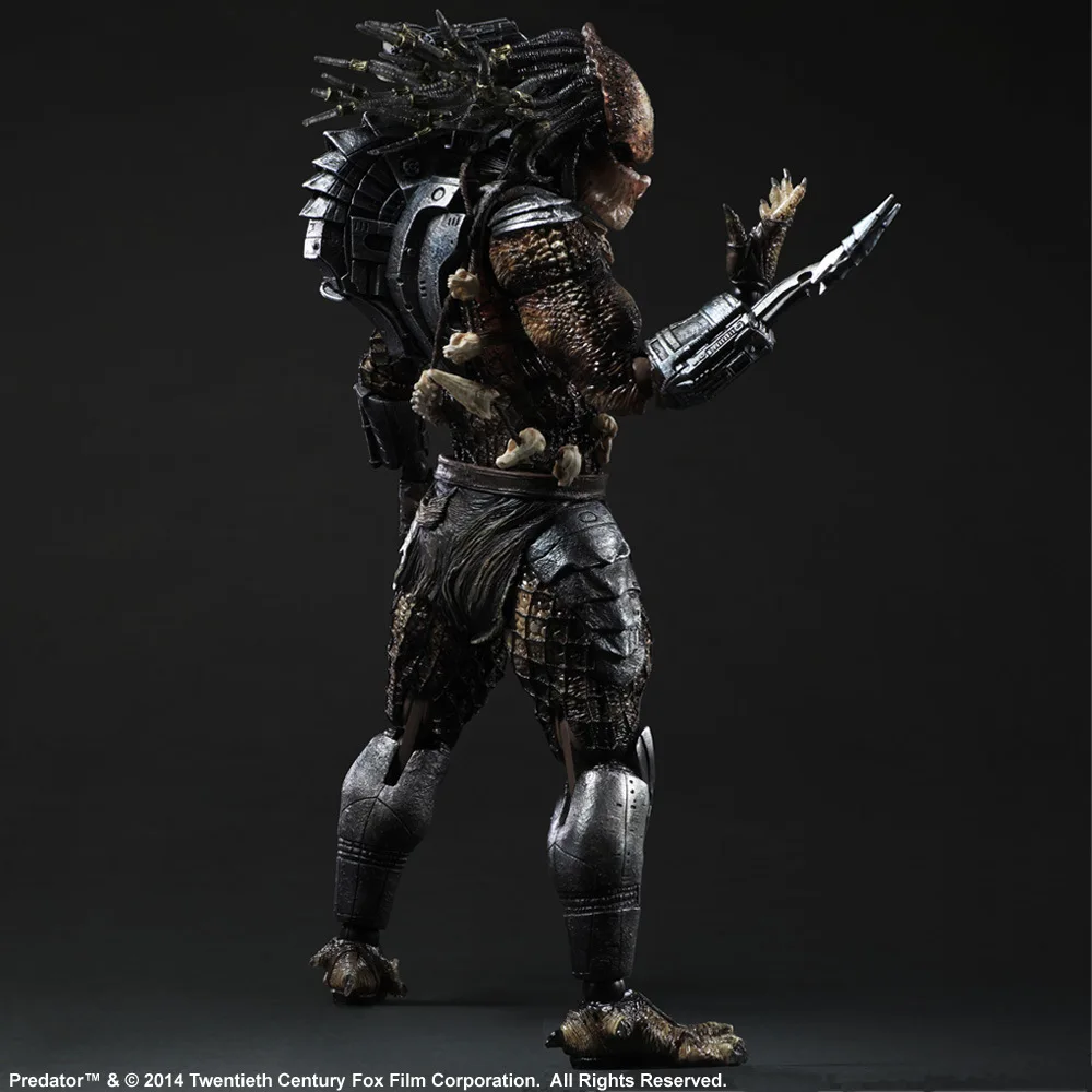 Huong фильм фигурка 27 см Alien Hunter Primevil Play Arts Kai Generation 2 Predator ПВХ коллекционная игрушка