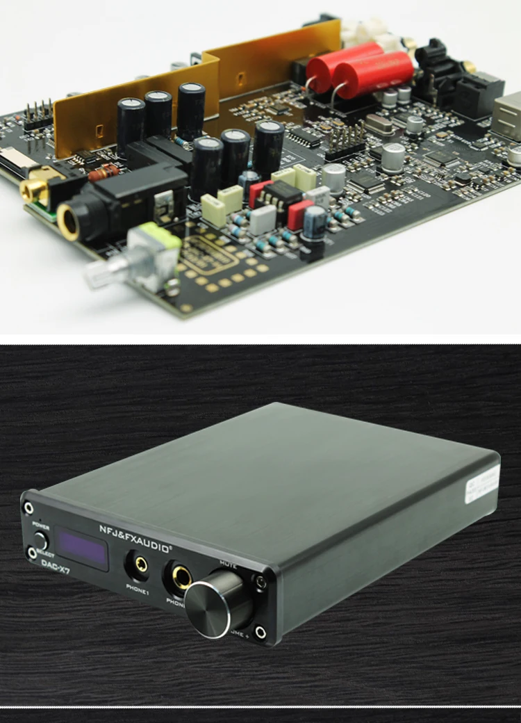FX AUDIO DAC X7 DSD256 XMOS AK4490EQ USB HiFi аудио усилитель для наушников OPA2604 TPA6120