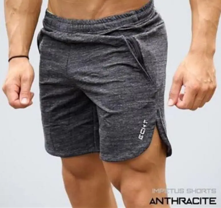 Мужские спортивные шорты s ECHT повседневные хлопковые для бодибилдинга бега