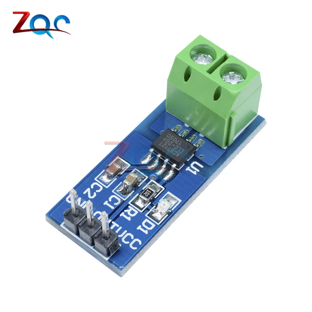 

5A / 20A / 30A Hall Current Sensor Module ACS712 Model for Arduino