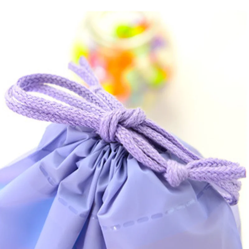 Водонепроницаемый ПЭ шнурок сумка дорожная для хранения аксессуары одежды