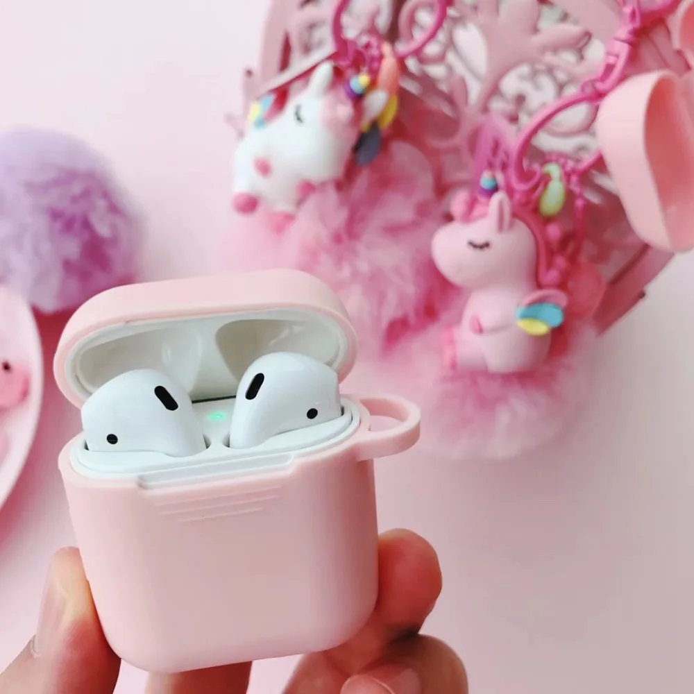 Новый милый мультяшный Единорог Мягкий силиконовый Bluetooth беспроводной Чехол для