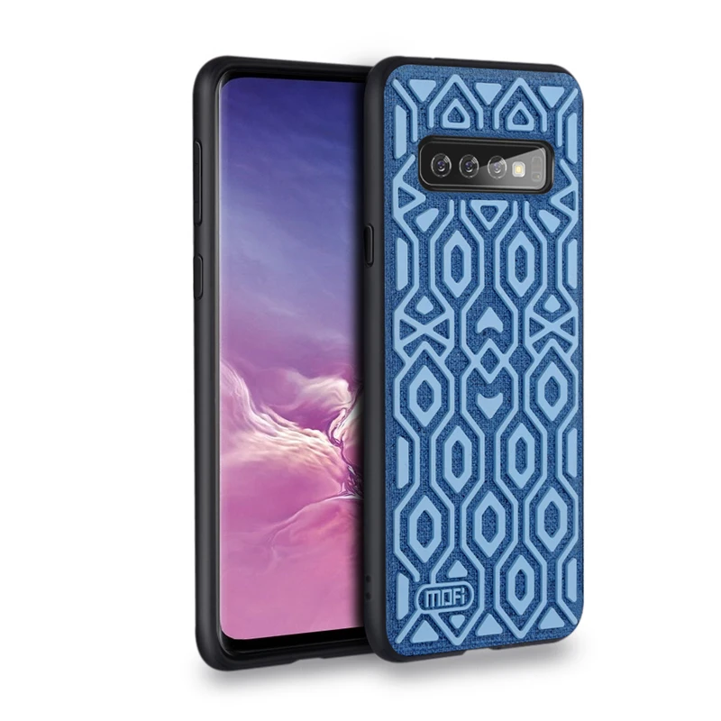 Чехол Mofi для Samsung S10 Plus чехол Galaxy S10E косая Нескользящая противоскользящая