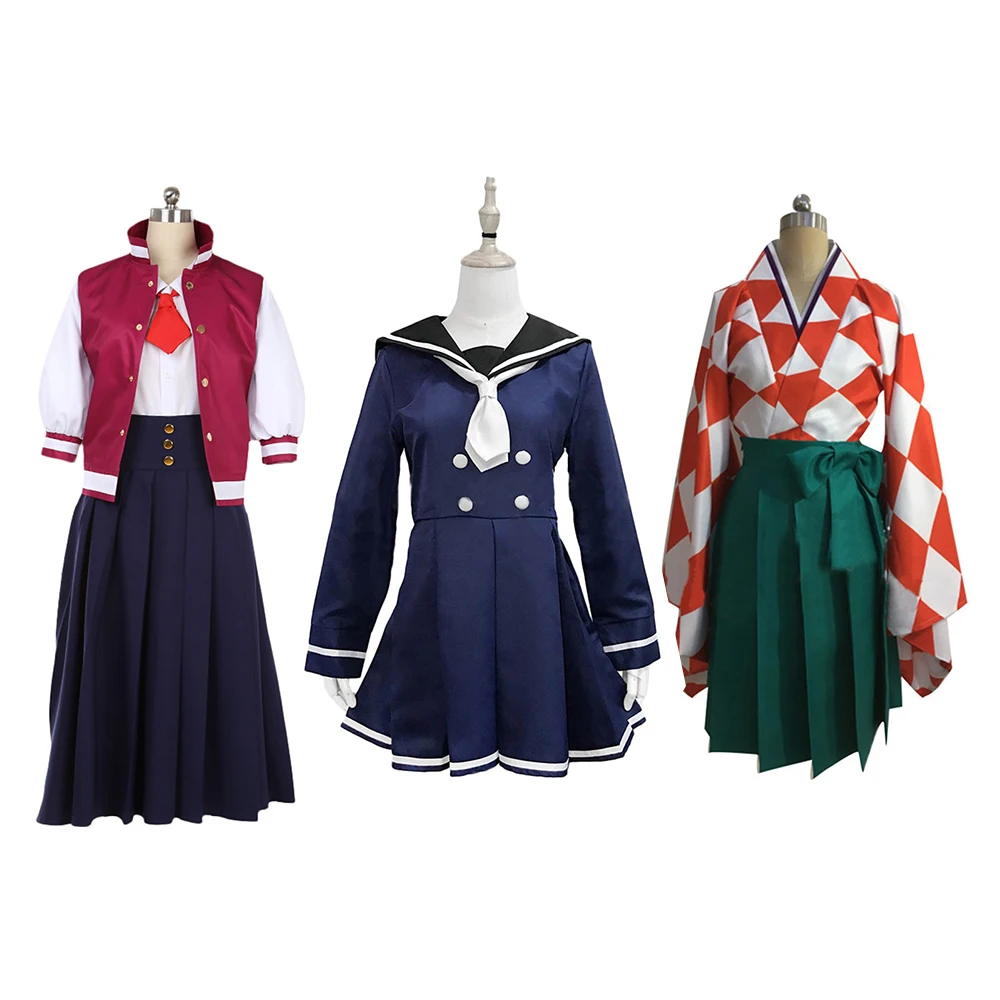 Костюм для косплея ZOMBIE LAND SGA nikido Saki yuubiri Junko Kimono Nikaido платье косплея|Костюмы аниме| |