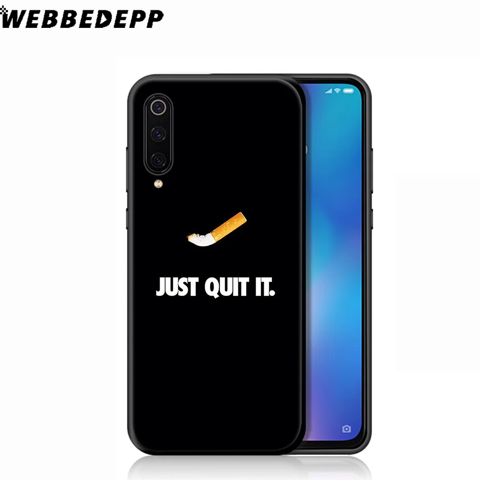 WEBBEDEPP сигарета искусство мягкий чехол для Xiaomi Mi 9T 9 8 SE 6 A1 A2 A3 Lite MiA1 MiA2 MiA3 F1 MAX 3 Mi8 CC9E CC9