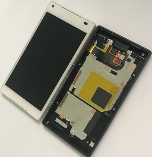 4 6 ''дисплей для SONY Xperia Z5 компактный сенсорный ЖК-экран с заглушка рамы XPERIA