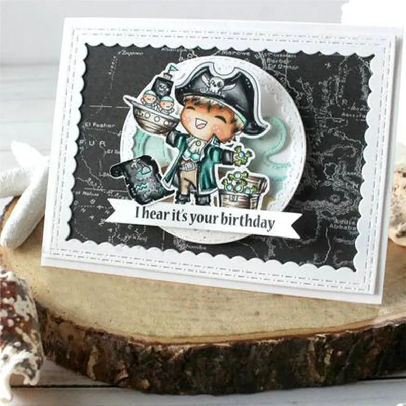 GJCrafts 2019 новые океанские волны штампы для резки металла скрапбукинга DIY тиснение