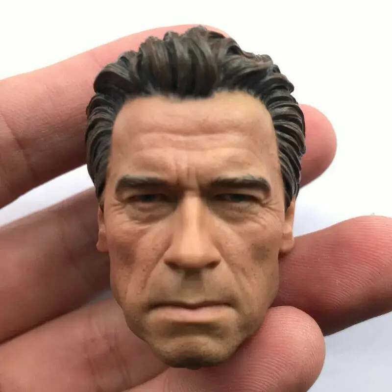Пользовательские старый Арнольд голова Sculpt T008 Терминатор 1/6 масштаб F 12
