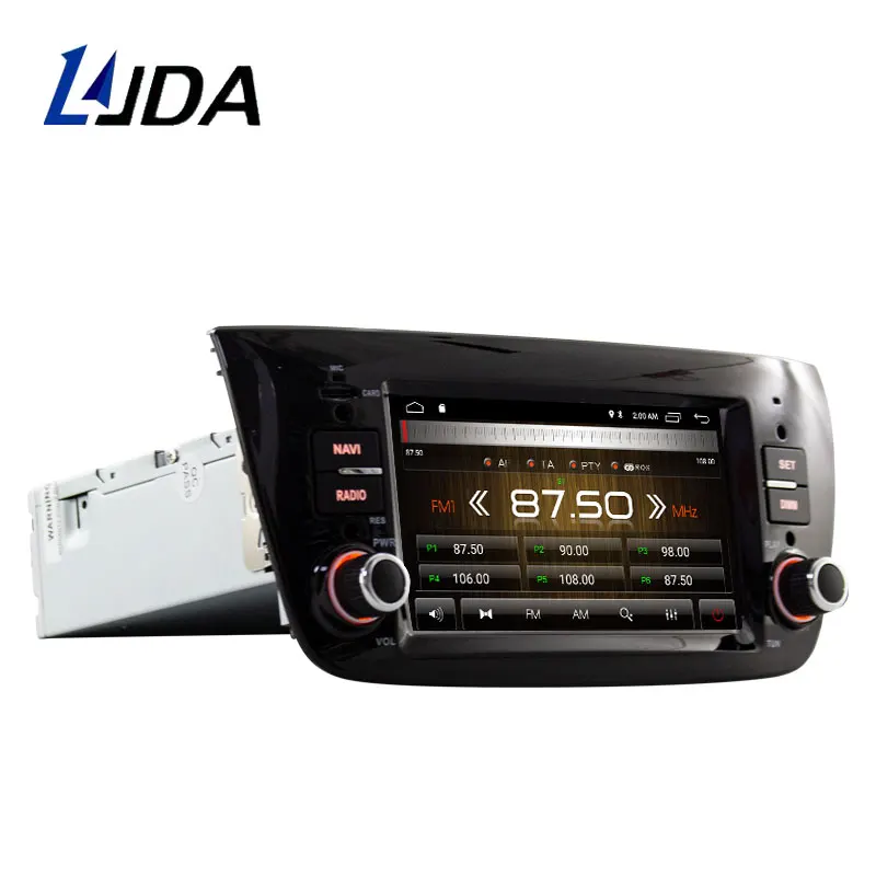 Автомобильный DVD плеер Carplay Android 10 для FIAT DOBLO 2010 2016 WIFI мультимедийный Стерео GPS 1 Din