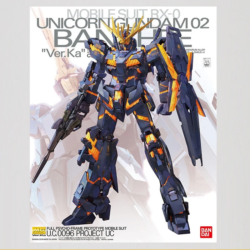 BANDAI MG 1/100 RX-0 Единорог GUNDAM-02 BANSHEE эффекты фигурка модель модификация - Цвет: BANSHEE