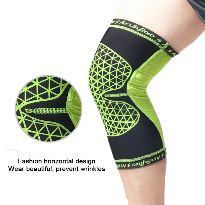 1 шт. эластичный бандаж на колено 2018|basketball leg sleeve|basketball legknee pads |